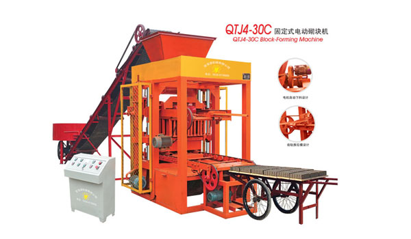 QTJ4-30C type insulation brick brick brick machine hollow brick