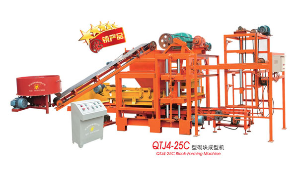 QTJ4-25C type brick machine brick green energy